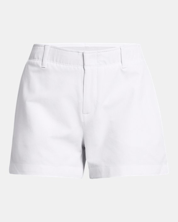 Women's UA Drive 3.5" Shorts, White, pdpMainDesktop image number 5